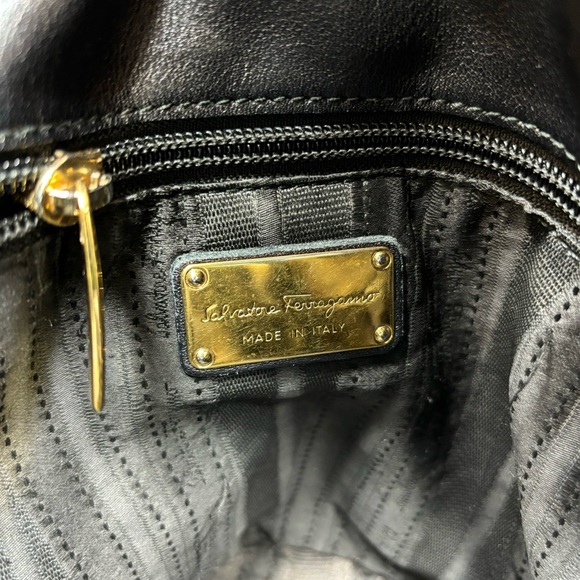 Salvatore Ferragamo Patent Leather Bucket Bag - Picture 6 of 12